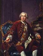 Louis Michel van Loo Portrait of Nicolas Beaujon oil